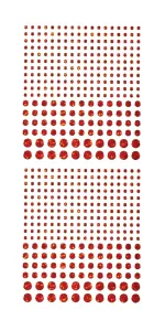 Red Jewel Dazzles™ Stickers